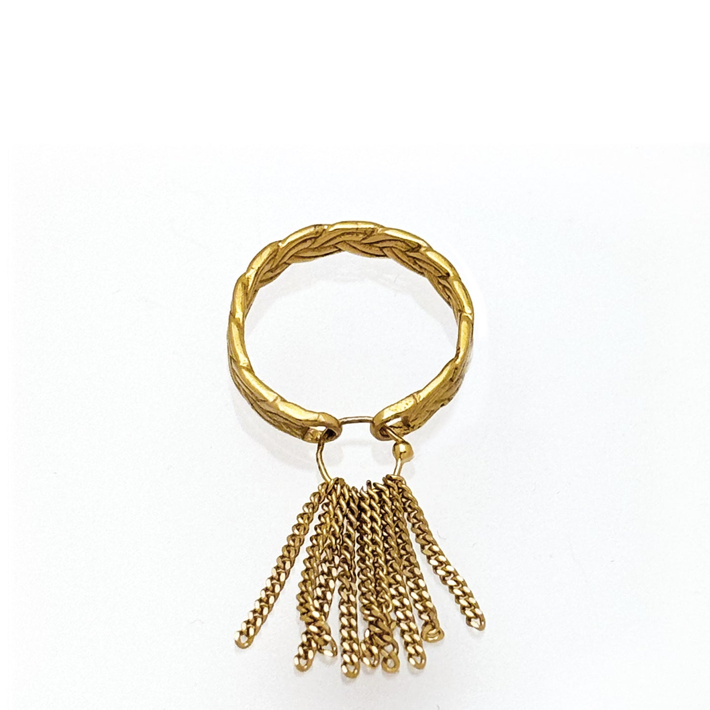 Fedora gold tassel